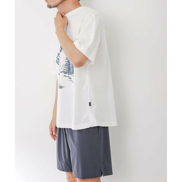 URBAN RESEARCH DOORS(アーバンリサーチドアーズ)の【WHITE】『接触冷感』ENJOY SUP T-SHIRTS メンズのトップス(Tシャツ/カットソー(半袖/袖なし))の商品写真