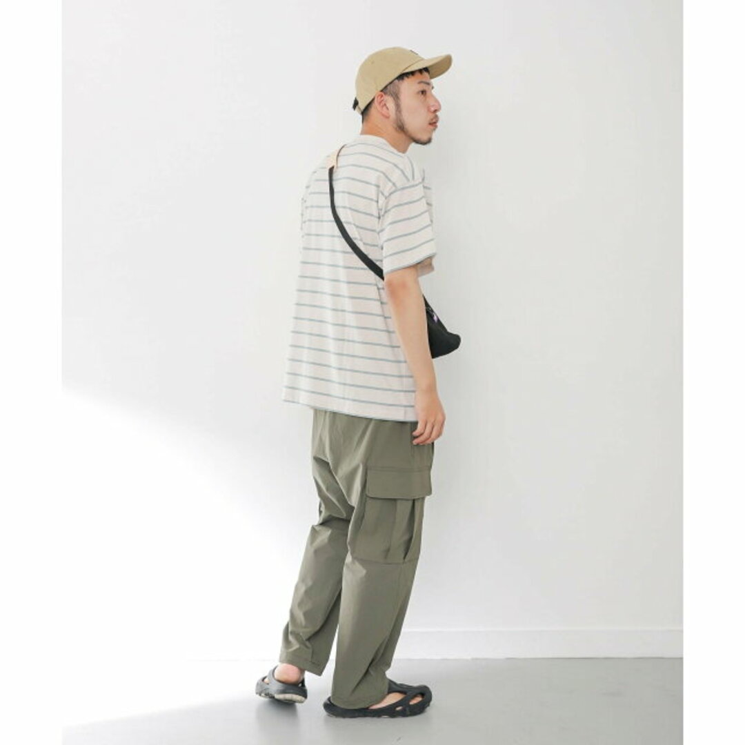 URBAN RESEARCH DOORS(アーバンリサーチドアーズ)の【WHT×MNT】ネイチャーボーダーショートスリーブTシャツ メンズのトップス(Tシャツ/カットソー(半袖/袖なし))の商品写真