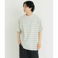 【WHT×MNT】ネイチャーボーダーショートスリーブTシャツ