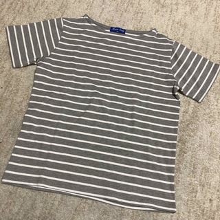 新品　Tシャツ　半袖　メンズ　カットソー　ボーダー(Tシャツ/カットソー(半袖/袖なし))