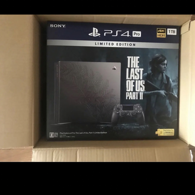 PlayStation4PS4 Pro 1TB last of us Ⅱ LimitedEdition