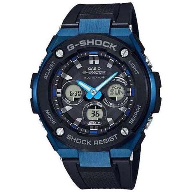 超人気モデル‼️カシオ G-SHOCK GST-W300G ブラック\u0026ゴールド