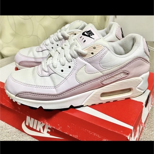 ナイキ　エアマックス90 NIKE AIR MAX90 24 ピンク