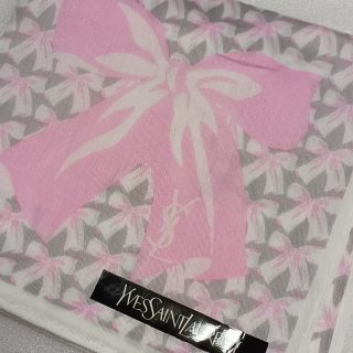 イヴサンローラン(Yves Saint Laurent)の値下げ📌イヴサンローラン☆大判ハンカチ🎀(ハンカチ)