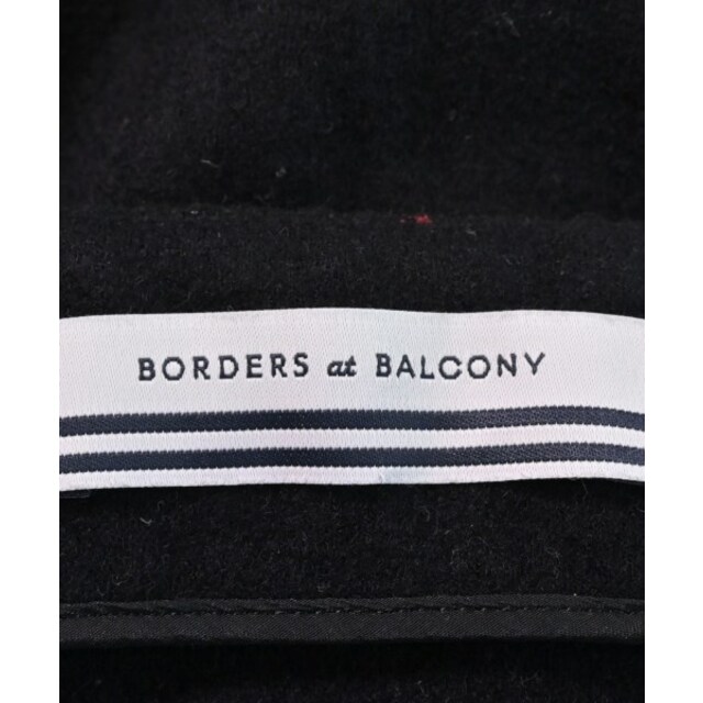 BORDERS at BALCONY(ボーダーズアットバルコニー)のBORDERS at BALCONY ひざ丈スカート 36(S位) 黒 【古着】【中古】 レディースのスカート(ひざ丈スカート)の商品写真