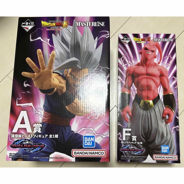 新品登場 ドラゴンボール一番くじ F賞 MASTERLISE 魔人ブウ 激突!!宇宙