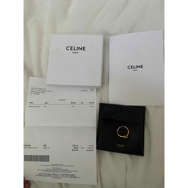 celine - CELINE ノットリング 52の通販 by MAYU's shop|セリーヌなら