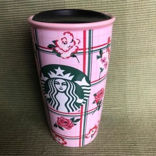 スターバックスコーヒー(Starbucks Coffee)のUSA ハワイ限定　スターバックス　マグカップ　タンブラー　ピンク　陶器(タンブラー)