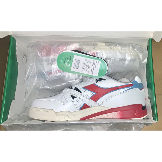 diadora DURATECH ELITE White red 27cm 新品