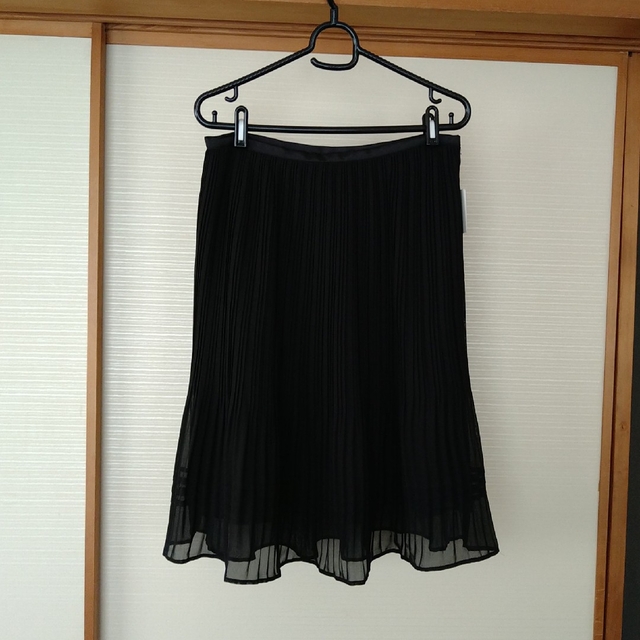 値下げ！プリーツスカート　オーガンジー レディースのスカート(ひざ丈スカート)の商品写真