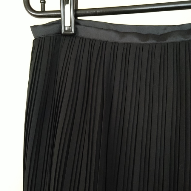 値下げ！プリーツスカート　オーガンジー レディースのスカート(ひざ丈スカート)の商品写真
