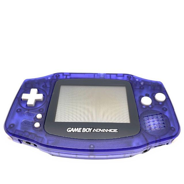 極美品 ゲームボーイアドバンス 本体 ミッドナイトブルー クリアブルー 青-