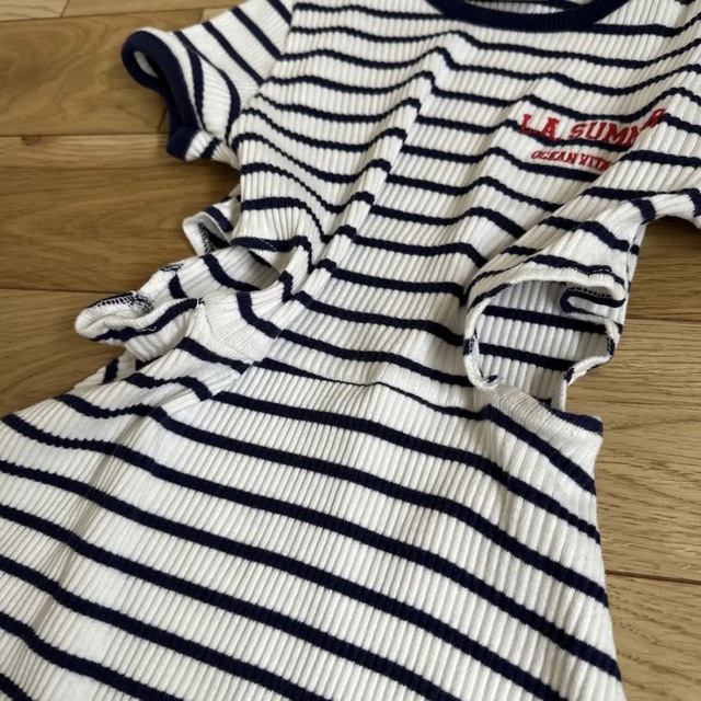 GAP Kids(ギャップキッズ)の【めー様専用】ZARA kids 半袖　ワンピース　128 キッズ/ベビー/マタニティのキッズ服女の子用(90cm~)(ワンピース)の商品写真