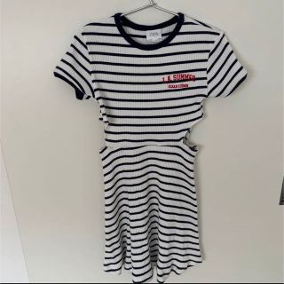 ギャップキッズ(GAP Kids)のZARA kids 半袖　ワンピース　128(ワンピース)