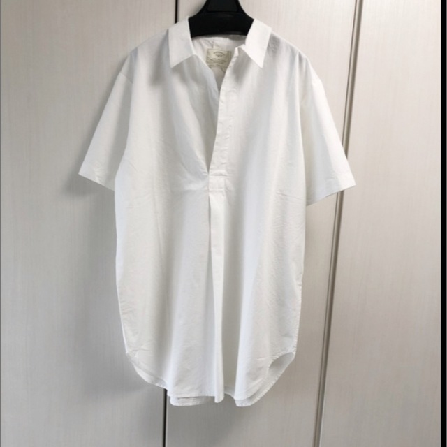 Ungrid(アングリッド)の新品 ハーフスリーブスキッパーシャツ レディースのトップス(シャツ/ブラウス(半袖/袖なし))の商品写真