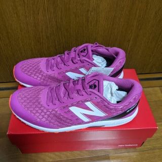 ニューバランス(New Balance)の新品未使用　new balance　HANZO　２４.５センチ　タグ．箱付き(スニーカー)