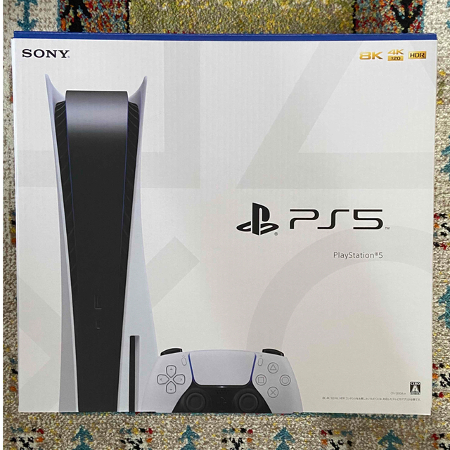 PlayStation(プレイステーション)のSONY PlayStation5 CFI-1200A01 エンタメ/ホビーのゲームソフト/ゲーム機本体(家庭用ゲーム機本体)の商品写真