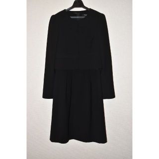 エムケーミッシェルクラン(MK MICHEL KLEIN)のt超美品 MICHEL KLEN ブラックフォーマルスーツ    9  (礼服/喪服)