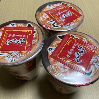 【3食セット】カップラーメン　みそきん(麺類)