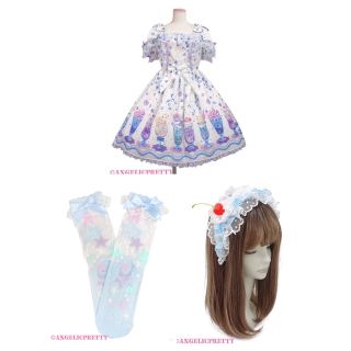 angelic pretty♡cream soda mermaid ワンピース