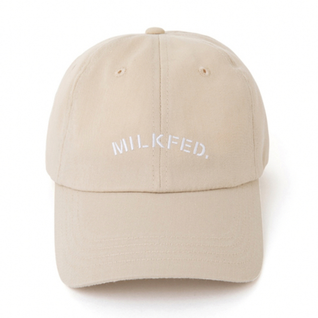 MILKFED.(ミルクフェド)のMILKFED. ベージュキャップ レディースの帽子(キャップ)の商品写真