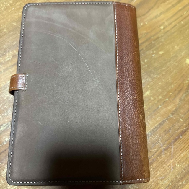 fILOFAX ファイロフォックス レザー 手帳カバー 黒 ブラック EC●