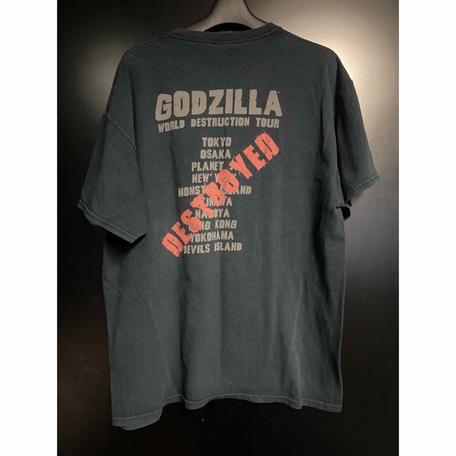 激レア当時物 映画GODZILLA Tシャツ ヴィンテージ サイズL メンズのトップス(Tシャツ/カットソー(半袖/袖なし))の商品写真