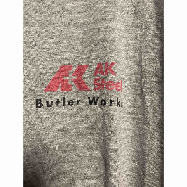 希少　AK Steel 企業Tシャツ ヴィンテージ　XL メンズのトップス(Tシャツ/カットソー(半袖/袖なし))の商品写真