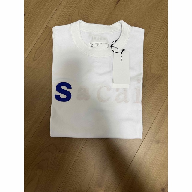 sacai 青山限定 リューアルTシャツ 白 3 新品 未使用