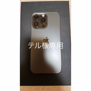 アイフォーン(iPhone)の【テル様専用】iPhone 13 Pro グラファイト 128 GB SIMフリ(スマートフォン本体)