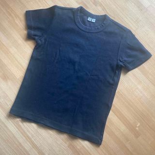 ユニクロ(UNIQLO)のUNIQLO（ユニクロ）　UT クルーネックT カットソー　黒(Tシャツ(半袖/袖なし))