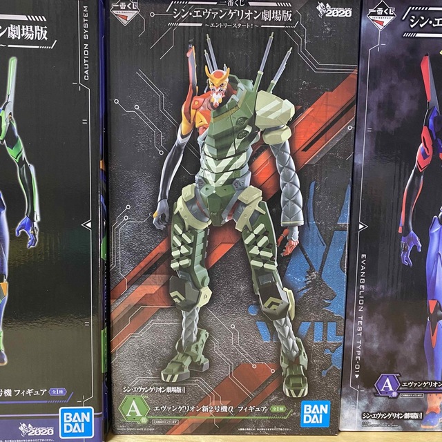 BANDAI(バンダイ)の《一番くじ》EVANGELION フィギュア＋おまけ13点セット エンタメ/ホビーのフィギュア(アニメ/ゲーム)の商品写真