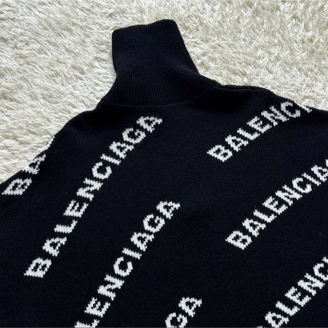 Balenciaga - 美品/BALENCIAGAバレンシアガ ハイネックニット ジャパン