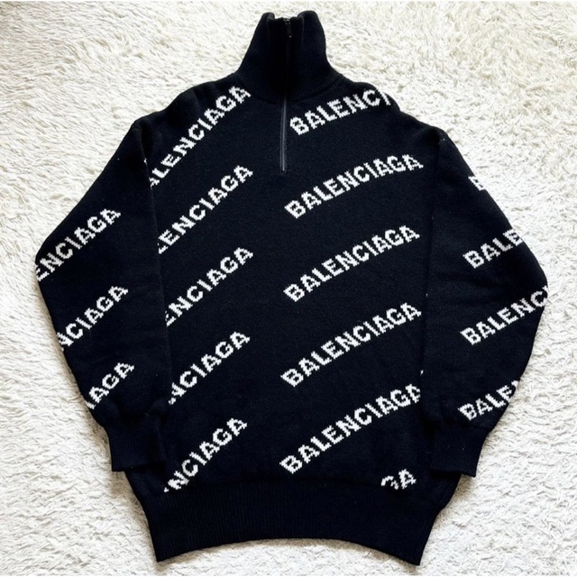 お買得!】 美品/BALENCIAGAバレンシアガ セーター ハイネックニット