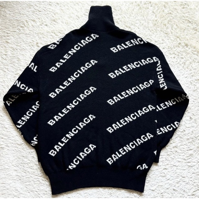 Balenciaga - 美品/BALENCIAGAバレンシアガ ハイネックニット ジャパン