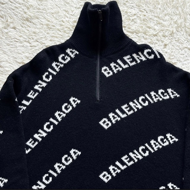 美品/BALENCIAGAバレンシアガ ハイネックニット ジャパンタグ 正規品S-