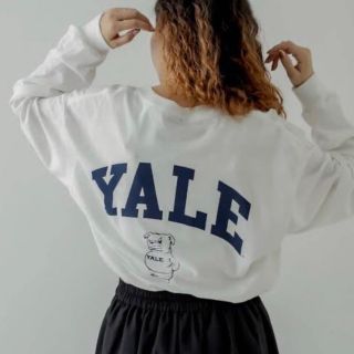 ミスティック(mystic)のYALE ロングTシャツ　mystic YALE(Tシャツ(長袖/七分))