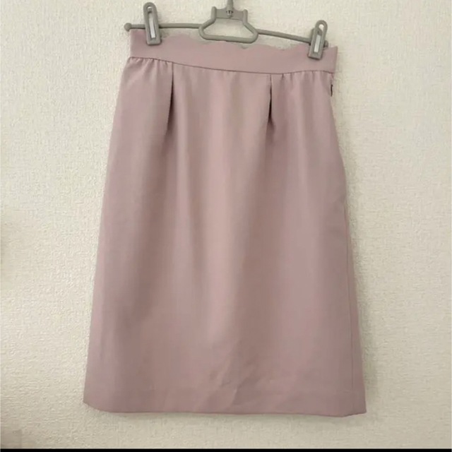 WILLSELECTION(ウィルセレクション)のWILLSELECTION リノンアシメぺプラムタイトスカート レディースのスカート(ひざ丈スカート)の商品写真