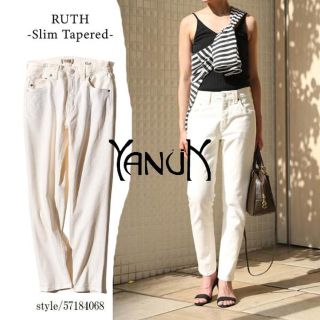 ヤヌーク(YANUK)のYANUK スリムテーパード Ruth (22) WHS(デニム/ジーンズ)