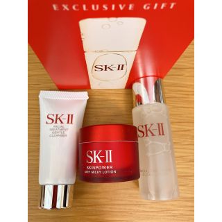 エスケーツー(SK-II)の未使用　SK-Ⅱ  洗顔　クリアローション　スキンパワーエアリー　ミニ(サンプル/トライアルキット)