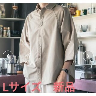 新品 epnok Lサイズ 8分丈ラグランシャツ