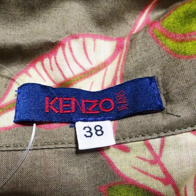 KENZO(ケンゾー)のケンゾー 長袖シャツブラウス サイズ38 M - レディースのトップス(シャツ/ブラウス(長袖/七分))の商品写真