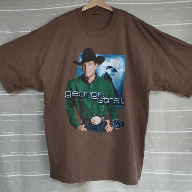 ジョージストレイト バンドTシャツ バンt 2XL tシャツ カントリー USA メンズのトップス(Tシャツ/カットソー(半袖/袖なし))の商品写真