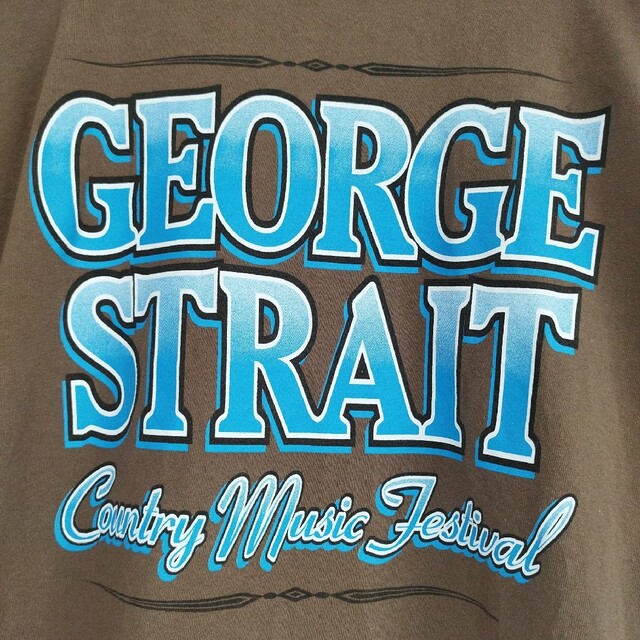 ジョージストレイト バンドTシャツ バンt 2XL tシャツ カントリー USA メンズのトップス(Tシャツ/カットソー(半袖/袖なし))の商品写真