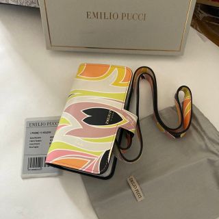 エミリオプッチ(EMILIO PUCCI)の新品　エミリオプッチ　iPhone ショルダー(iPhoneケース)