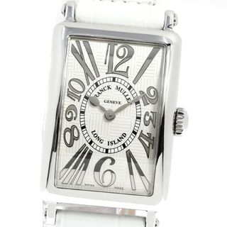 フランクミュラー(FRANCK MULLER)のフランクミュラー FRANCK MULLER 902QZRELV-R ロングアイランド クォーツ レディース 美品 箱・保証書付き_749905(腕時計)