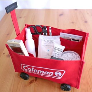 コールマン(Coleman)の新品 MonoMax モノマックス 8月号付録 Coleman ミニチュアワゴン(小物入れ)