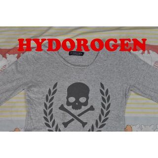 ハイドロゲン(HYDROGEN)のハイドロゲン ドクロ Tシャツ 12416ｃHYDROGEN 綿１００％ 80(Tシャツ/カットソー(七分/長袖))