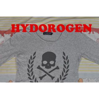 ハイドロゲン(HYDROGEN)のハイドロゲン ドクロ Tシャツ 12416ｃHYDROGEN 綿１００％ 80(Tシャツ/カットソー(七分/長袖))