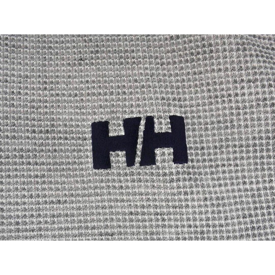 HELLY HANSEN(ヘリーハンセン)のHELLY HANSEN ヘリーハンセン ヘンリーネック ワッフル カットソー sizeM/グレー ■◆ メンズ メンズのトップス(Tシャツ/カットソー(半袖/袖なし))の商品写真